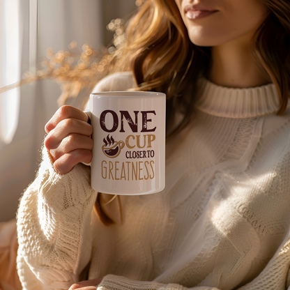 Inspirational Coffee Mug, Gift for Coffee Lovers Mug - Vibrant Styles