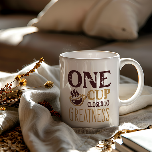 Inspirational Coffee Mug, Gift for Coffee Lovers Mug - Vibrant Styles