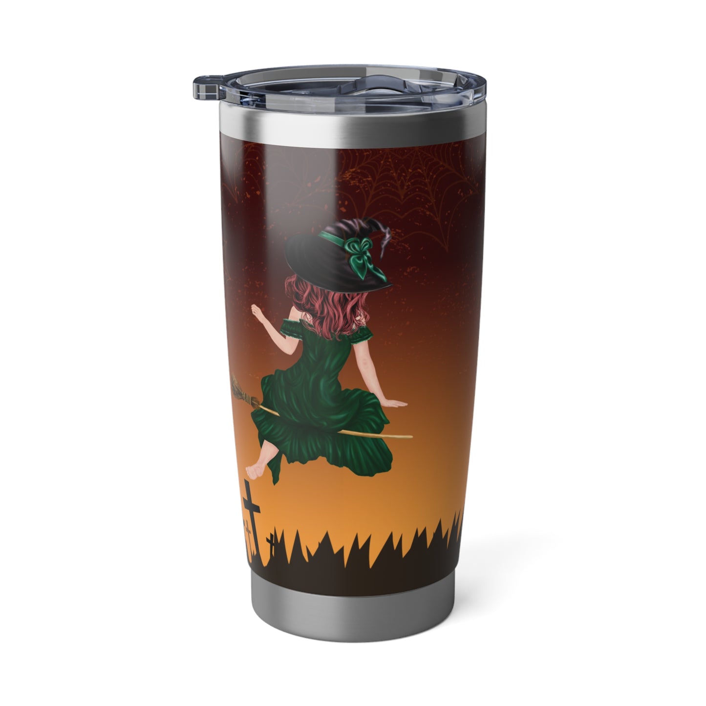 Good Witch Until I Run Out of Wine – Halloween Travel  Vagabond 20oz Tumbler
