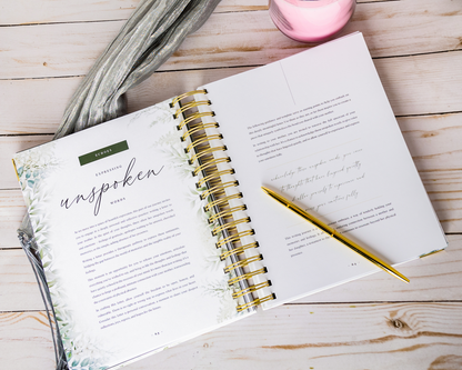 Grief Journal for Daughters – Whispers of Her Heart Memory Book