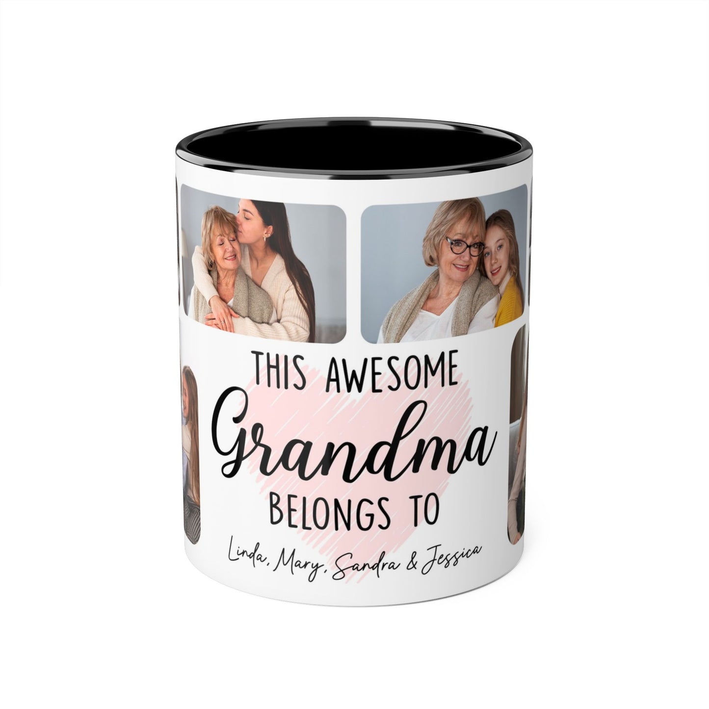 Custom Family Mug for Grandma