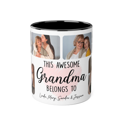 Custom Family Mug for Grandma