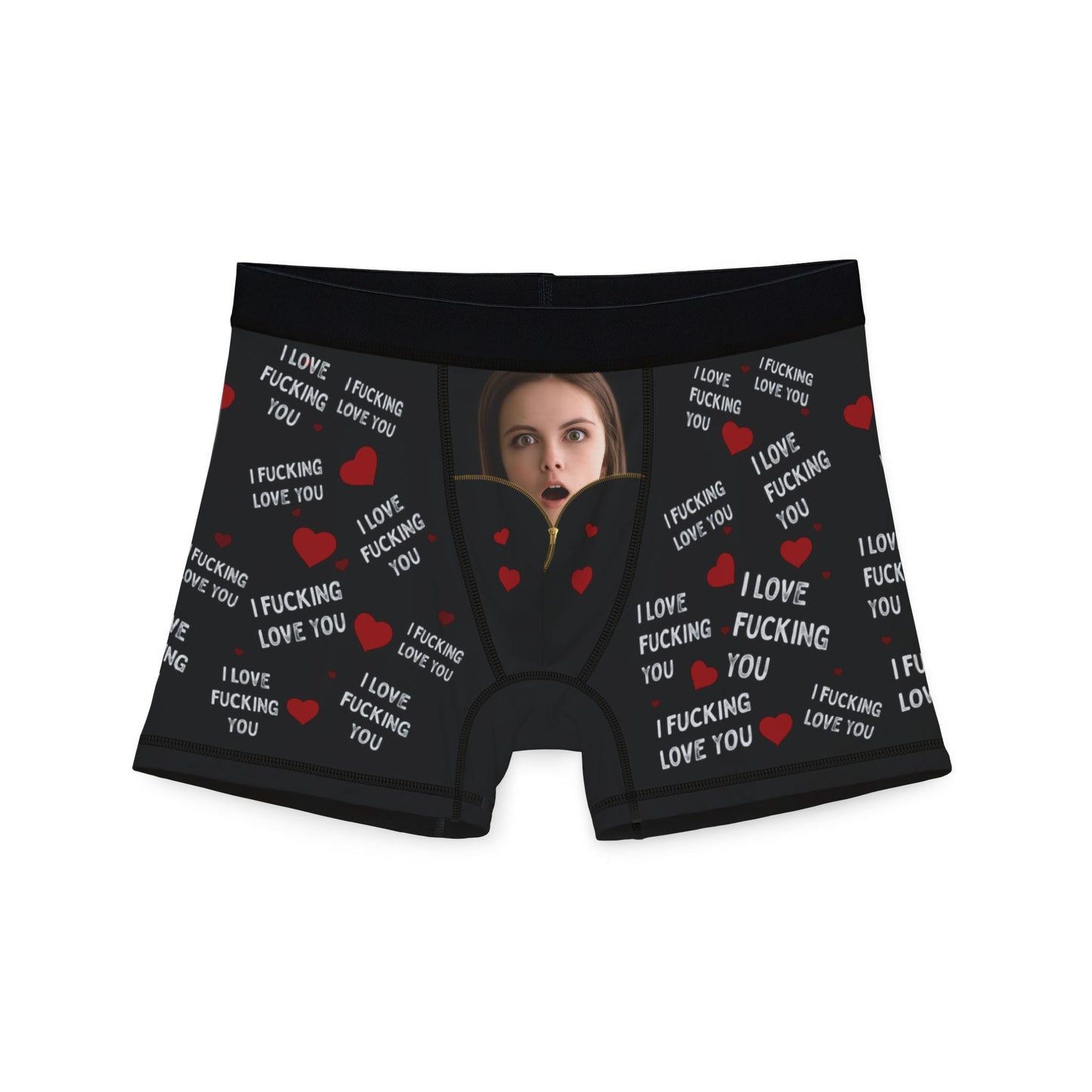 Valentines Boxers – Personalized Photo Men’s Underwear Gift
