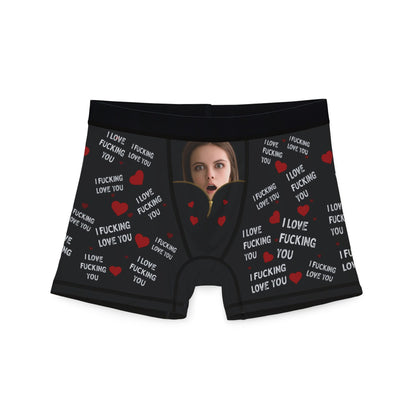 Valentines Boxers – Personalized Photo Men’s Underwear Gift