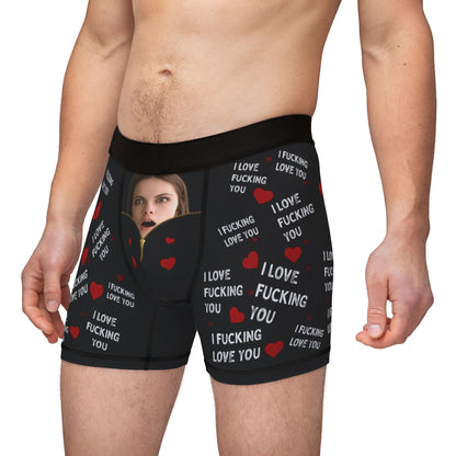 Valentines Boxers – Personalized Photo Men’s Underwear Gift