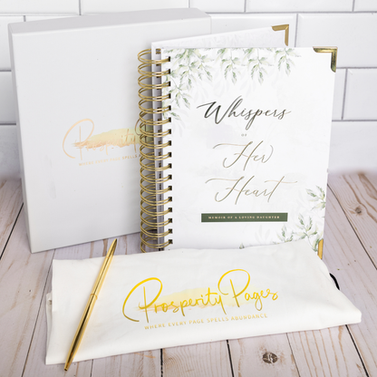 Grief Journal for Daughters – Whispers of Her Heart Memory Book offers a healing space for daughters to express emotions.