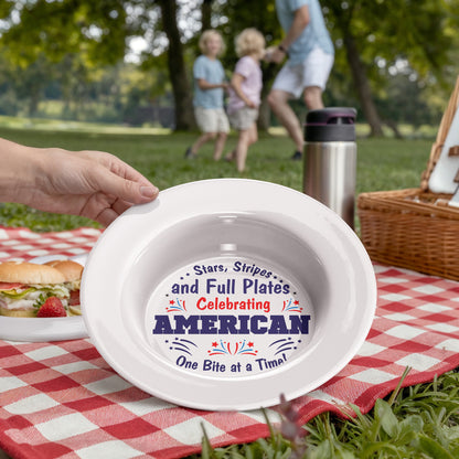 Stars, Stripes & Full Plates – Patriotic Tableware 4th of July Collection