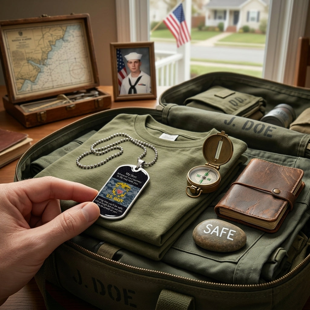grandpa veteran gift dog tag jewelry