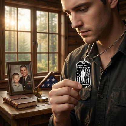 military jewelry for veterans no expiration date message