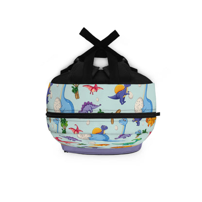 Jurassic Math Survivor Kids Backpack – Funny Dinosaur Bookbag for School