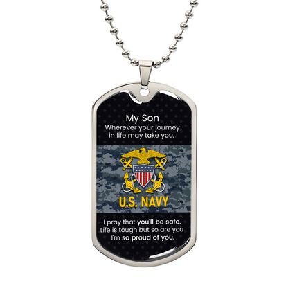 grandpa veteran gift dog tag jewelry