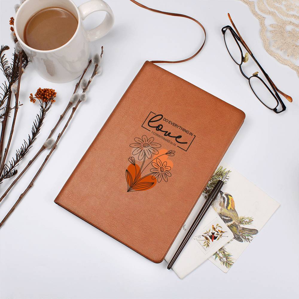 Floral Scripture Love Journal for Inspiration and Reflection