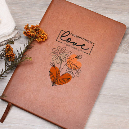 Floral Scripture Love Journal for Inspiration and Reflection