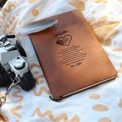 To My Daughter Butterfly Journal Mom's Love Letter Notebook