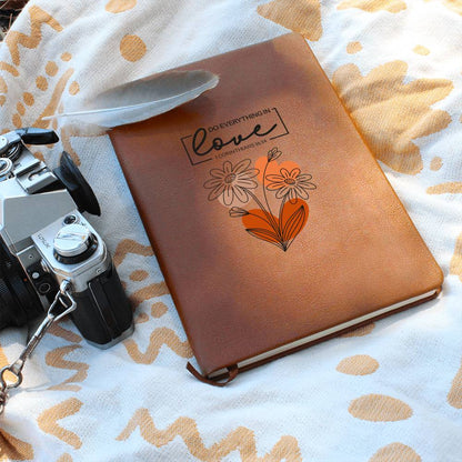 Floral Scripture Love Journal for Inspiration and Reflection