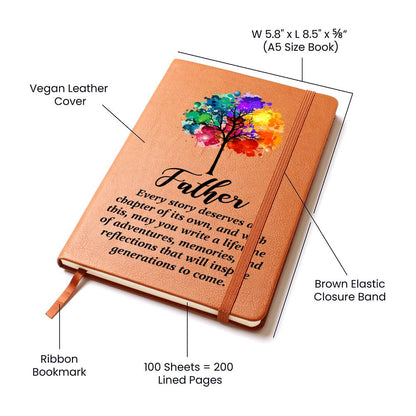 Father's Legacy Journal – Tree of Life Notebook for Writing