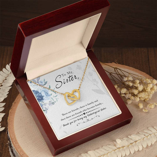To My Sister Necklace, Thank You For Everything Gift