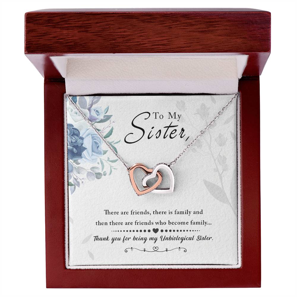 To My Sister Necklace, Thank You For Everything Gift