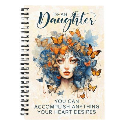 Dear Daughter – Inspirational Spiral Notebook