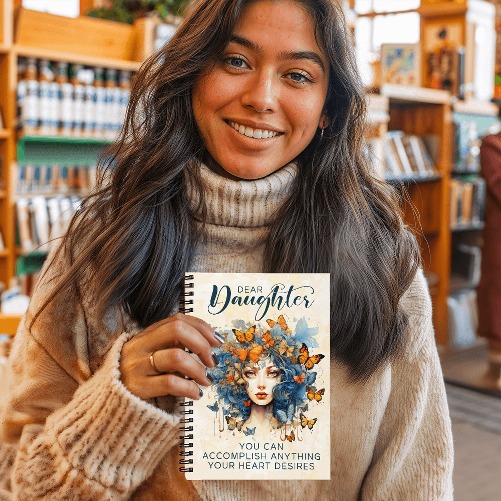 Dear Daughter – Inspirational Spiral Notebook