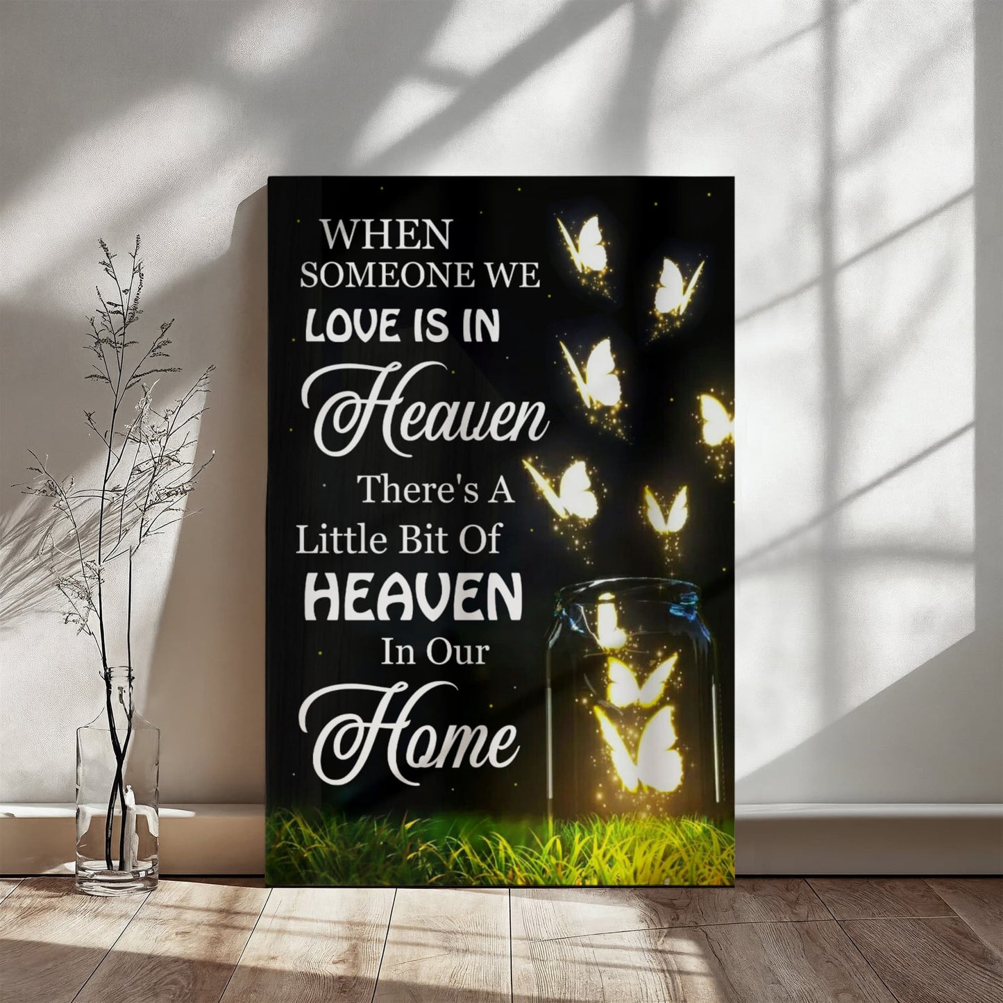 Wall Art - Memorial Wall Canvas for Loss of Loved One