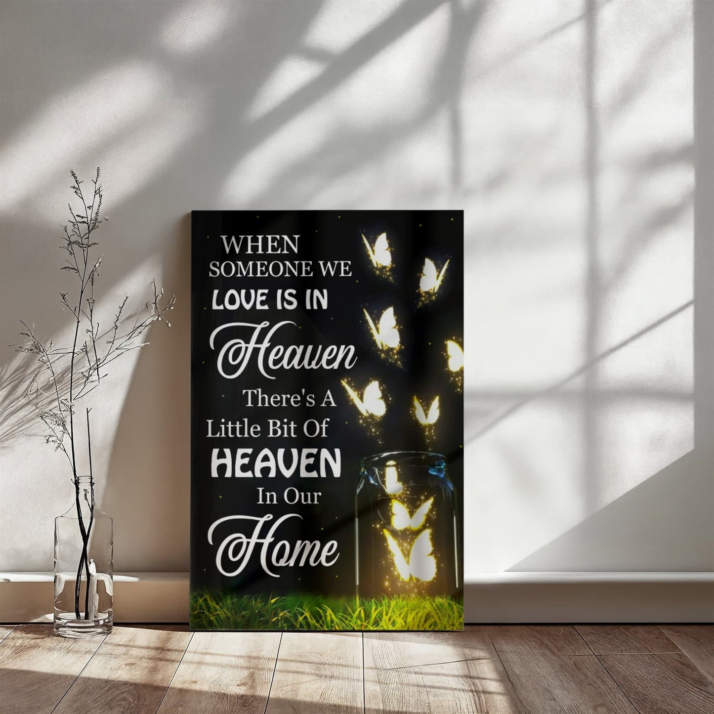 Wall Art - Memorial Wall Canvas for Loss of Loved One