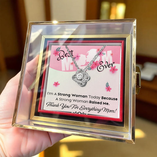 Thank You for every thing Mom  Rotating Rose Gift Box !