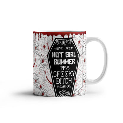 Personalized “Spooky Bitch Season” Halloween Mug – Custom Name