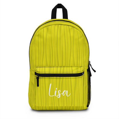 Custom Name Backpack – Personalized Light Blue Kids School Bag
