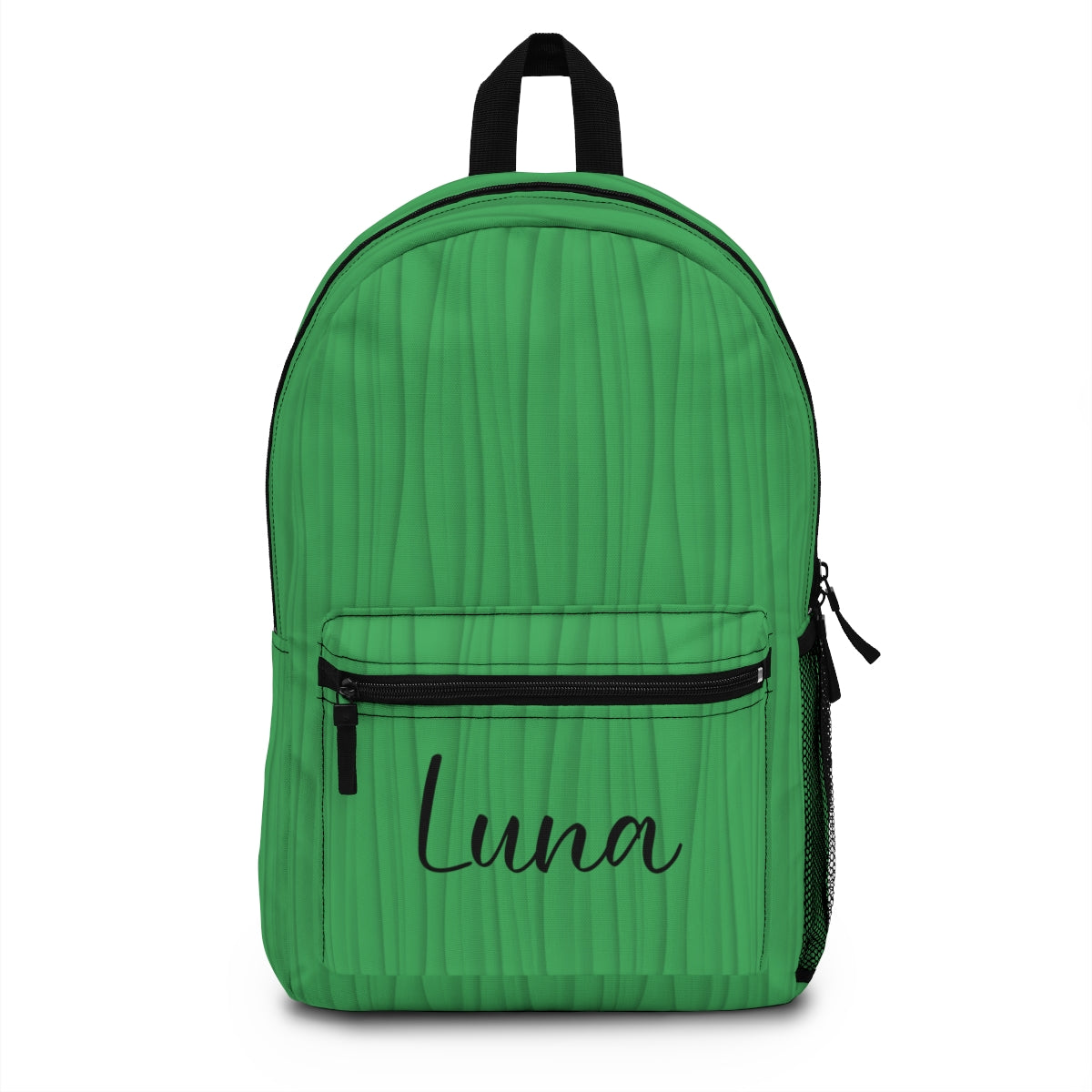 Custom Name Backpack – Personalized Light Blue Kids School Bag