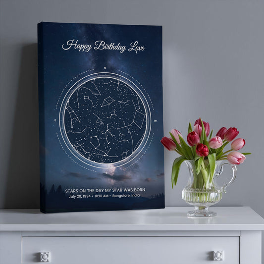 Custom Star Map Canvas !