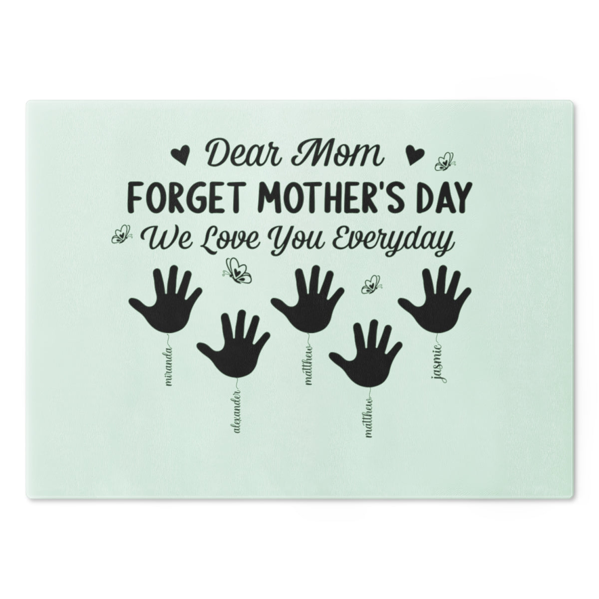 Personalized Forget Mother’s Day Acrylic Plaque
