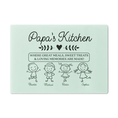 Personalized Dad Kitchen Decor