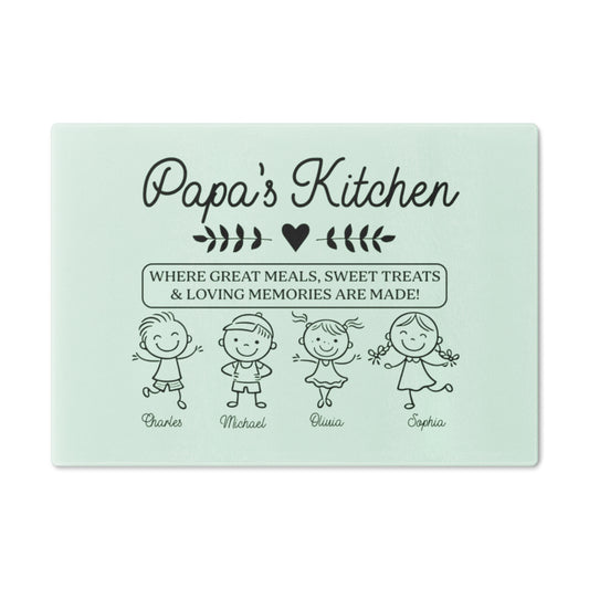 Personalized Dad Kitchen Decor