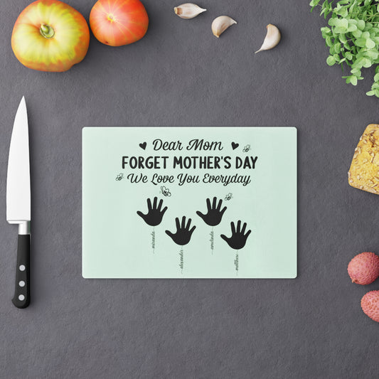 Handprint Mom Acrylic Decor