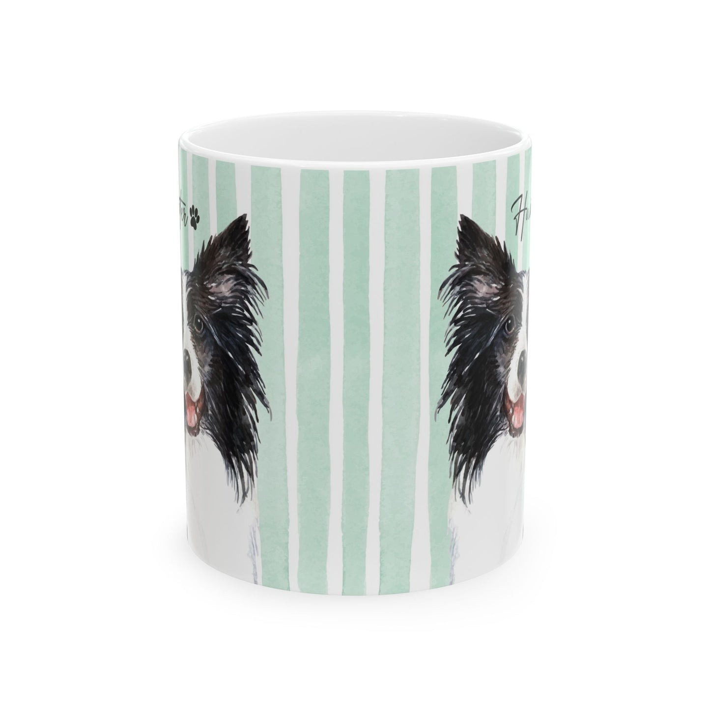 Cute Dog Mug with Name