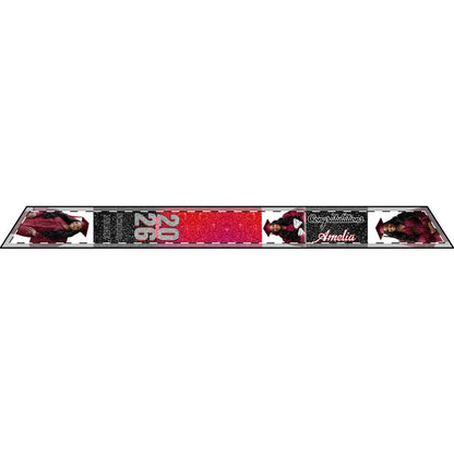 Personalized Graduation Stole Class of 2026 – Custom Name Photo Graduation Sash with School Name, Senior Gift for Her or Him