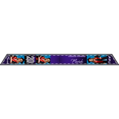 Personalized Purple Graduation Stole Class of 2026 – Custom Name & Photo Graduation Sash, College Senior Gift