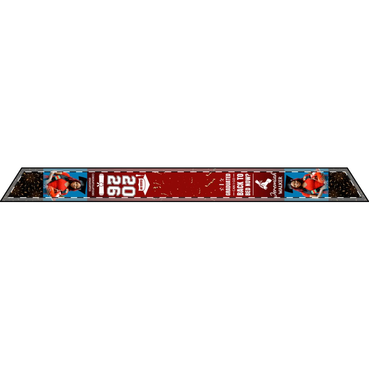 Personalized Graduation Stole Class of 2026 – Custom Name, Photo & Funny Quote Graduation Sash, Unique Senior Gift