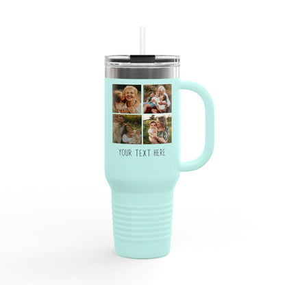 Personalized Family Photo Tumbler
