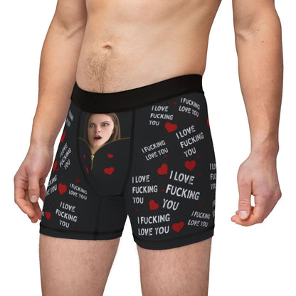 Valentines Boxers – Personalized Photo Men’s Underwear Gift