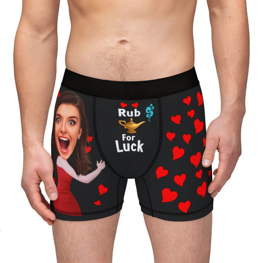 Novelty men’s boxers with picture print