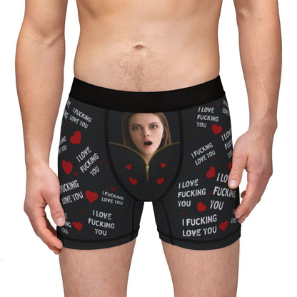 Funny personalized boxers for him