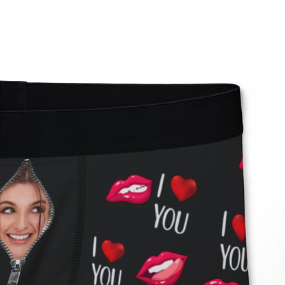 Personalized men’s boxer shorts with photo