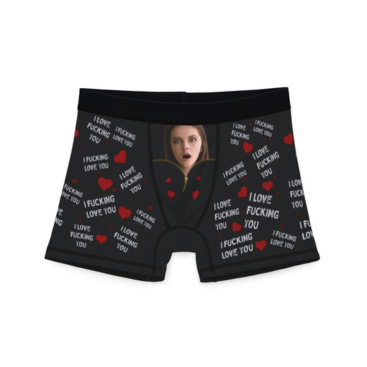 Custom boxer shorts gift from girlfriend