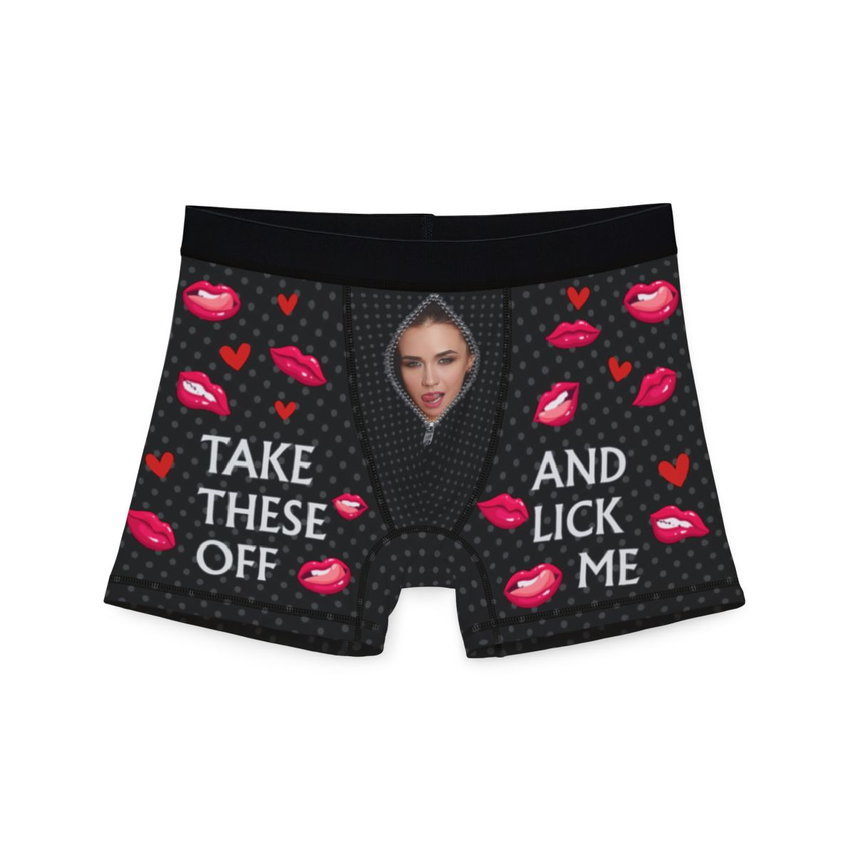 Custom boxer shorts gift from girlfriend