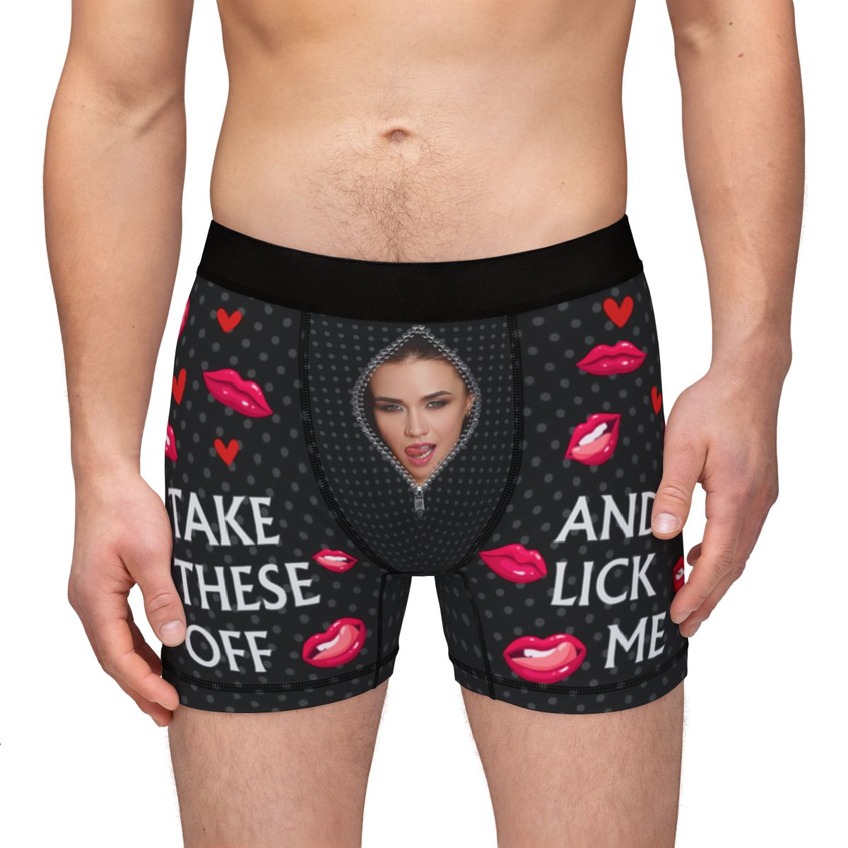 Custom Boxers With Face – Personalized Photo Men’s Underwear Gift