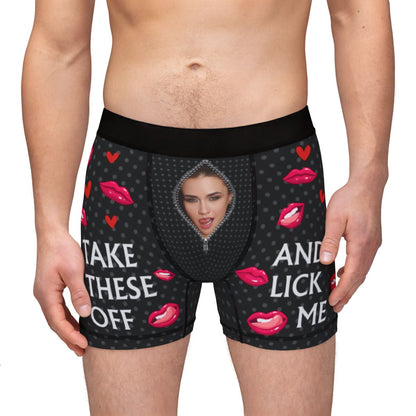 Custom Boxers With Face – Personalized Photo Men’s Underwear Gift
