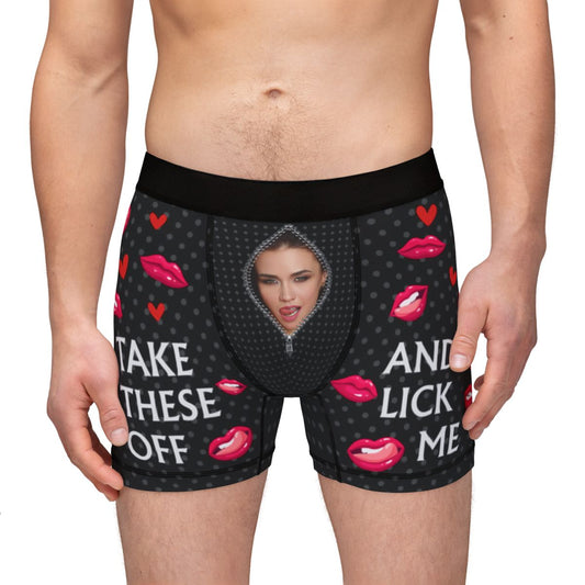 Custom Boxers With Face – Personalized Photo Men’s Underwear Gift