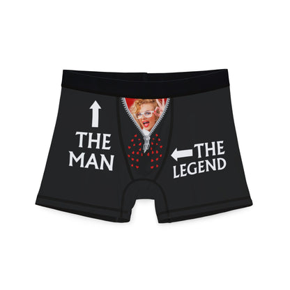 Custom Boxer Briefs – Personalized Photo Men’s Underwear Funny Gift for Him